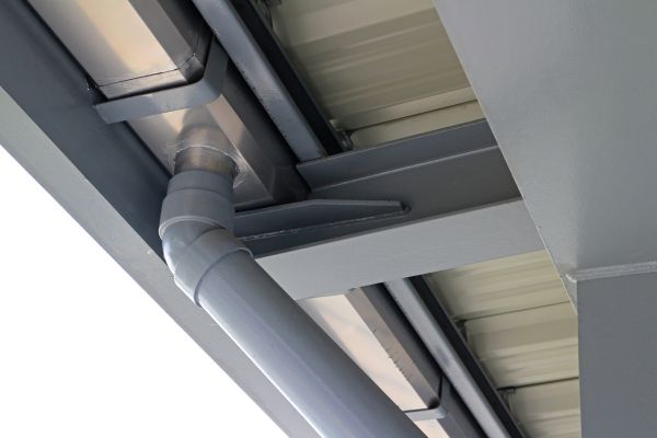 PVC Downspout Installation in Albany