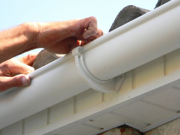 Plastic Gutter Repair in Albany