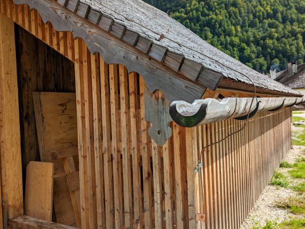 Wood Gutter Installation in Albany