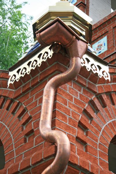 Church Downspout Installation in Albany